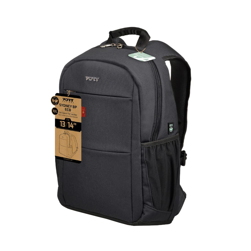 Port Designs ECO Sydney 15.6" Backpack - Black available in South Africa