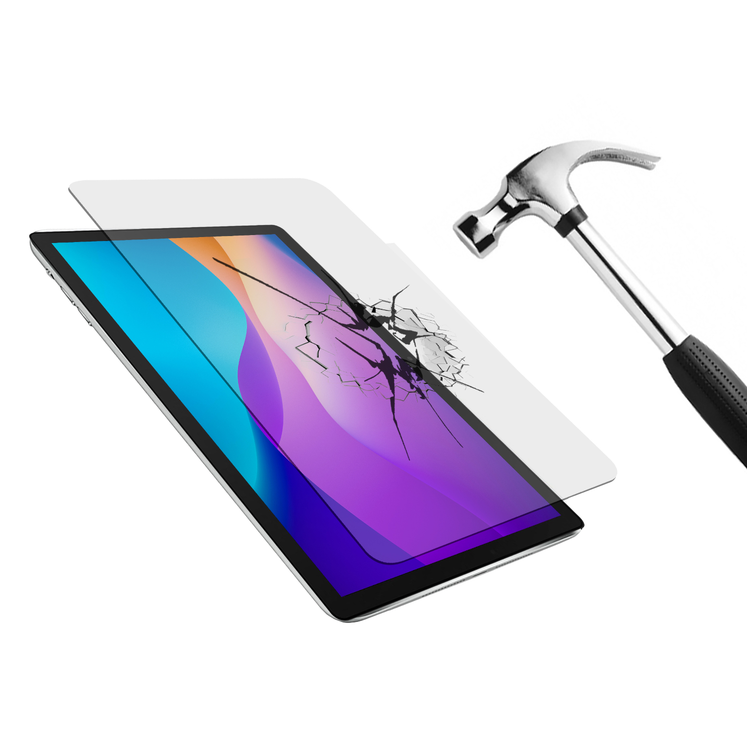 Port Connect Triple Strong Tempered Glass for Samsung Galaxy Tab A8 available in South Africa
