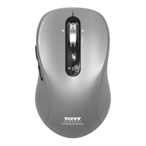Port Connect Wireless Bluetooth Expert and Mac Mouse - Grey