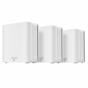 ASUS ZenWiFi BD4 WiFi 7 Dual-Band AiMesh Router (3-Pack) – White