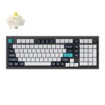 Keychron Q5 Max QMK/VIA Full-size Wireless Custom Mechanical Keyboard (Banana Switches) - Carbon Black