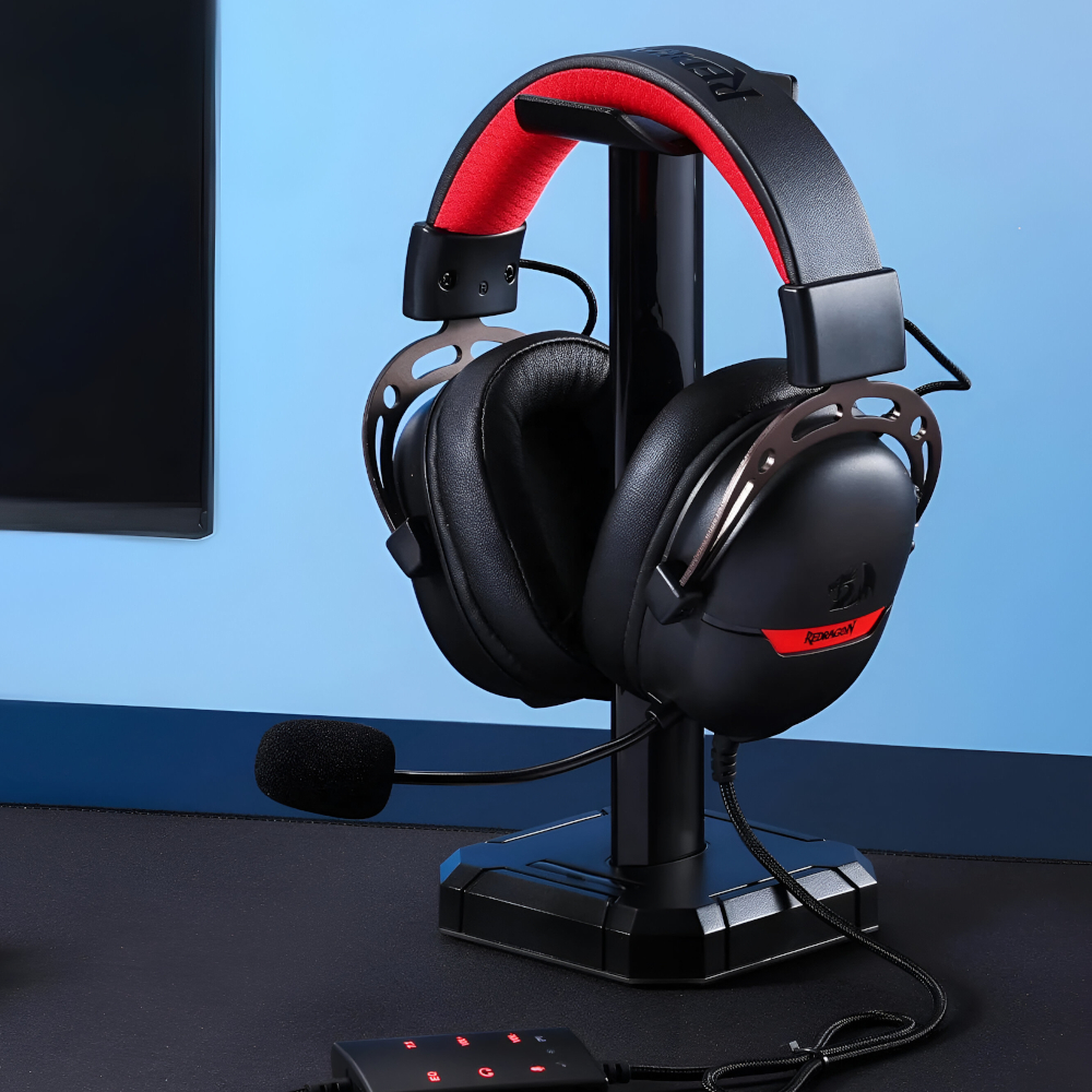 REDRAGON Over-Ear AURORA Gaming Headset - Black available in South Africa
