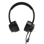 Port Connect USB Headset 1.8m Cable with Mic and Padded/Soft Cushions Black available in South Africa