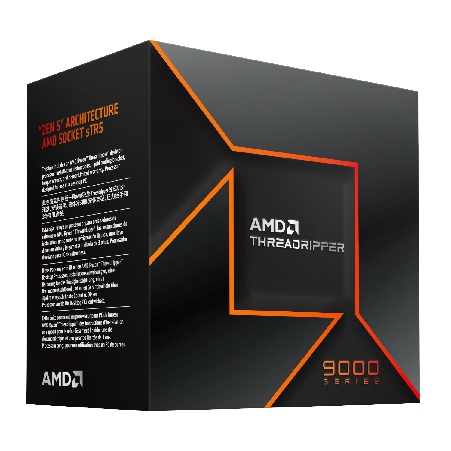 AMD Ryzen Threadripper 9970X 32-Core 4.0GHz CPU - Image 3