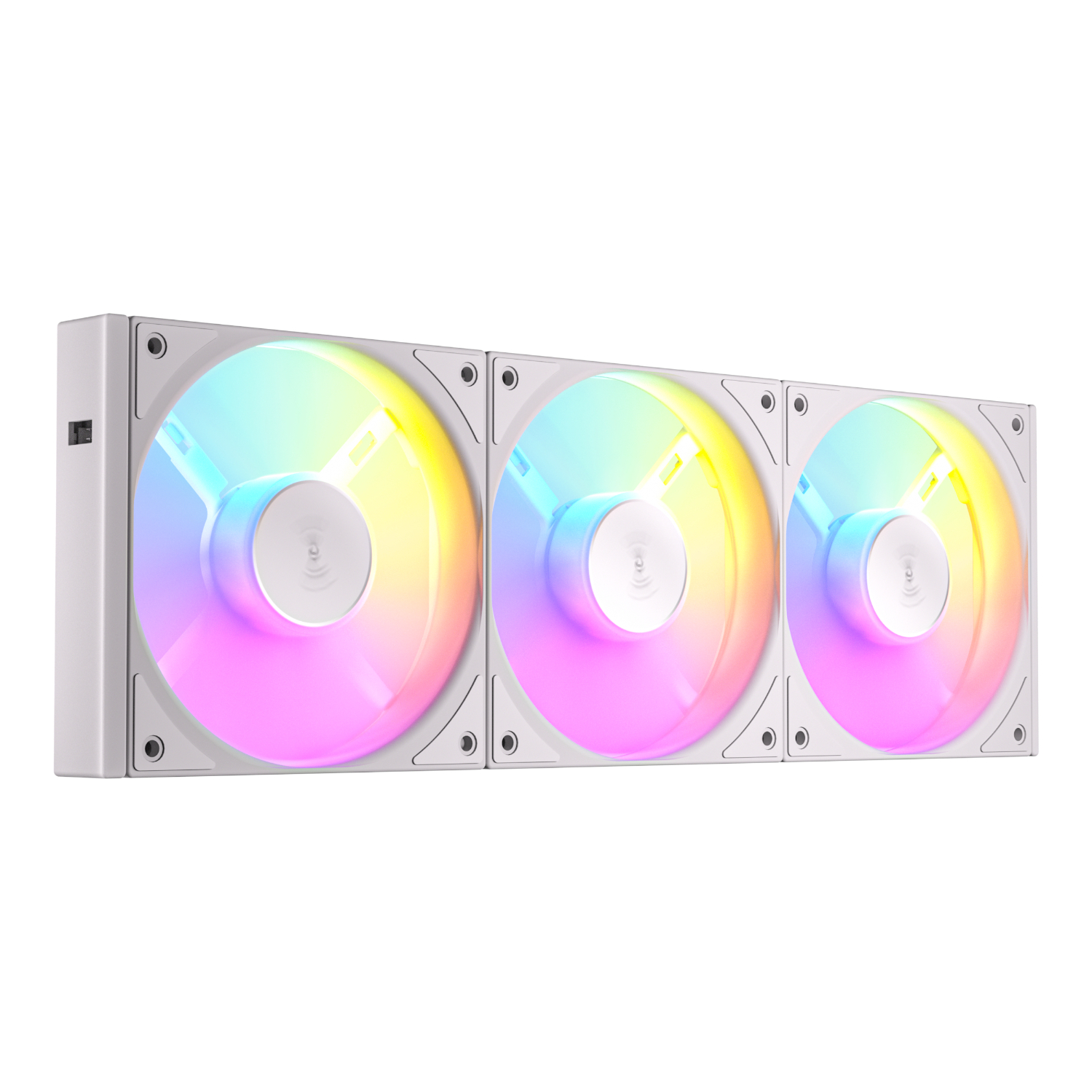 Antec Connect 120 Reverse ARGB PWM Fan 3 Pack – White available in South Africa