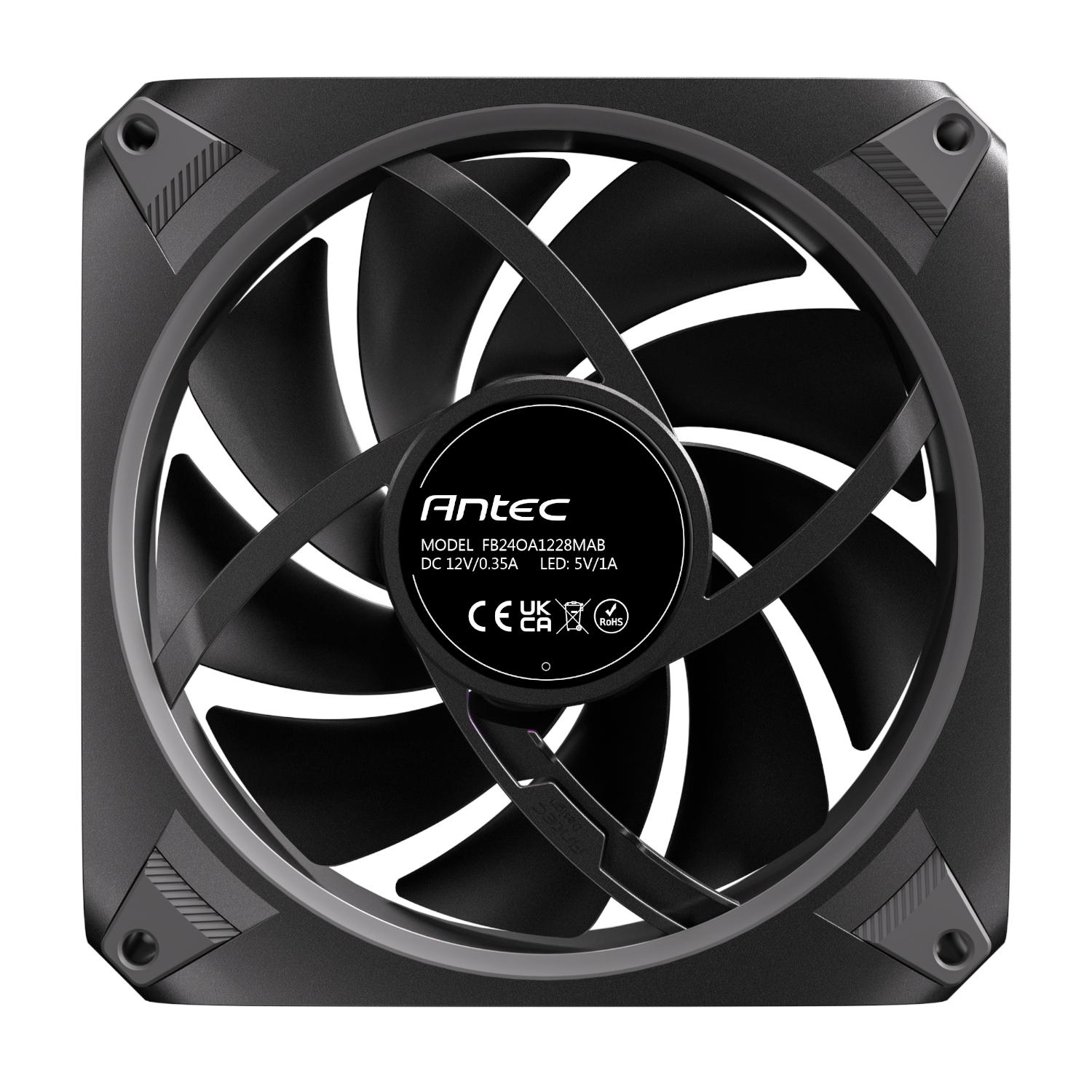 Antec ORBIT PWM 120mm ARGB Fan 3 Pack - Black - Image 5