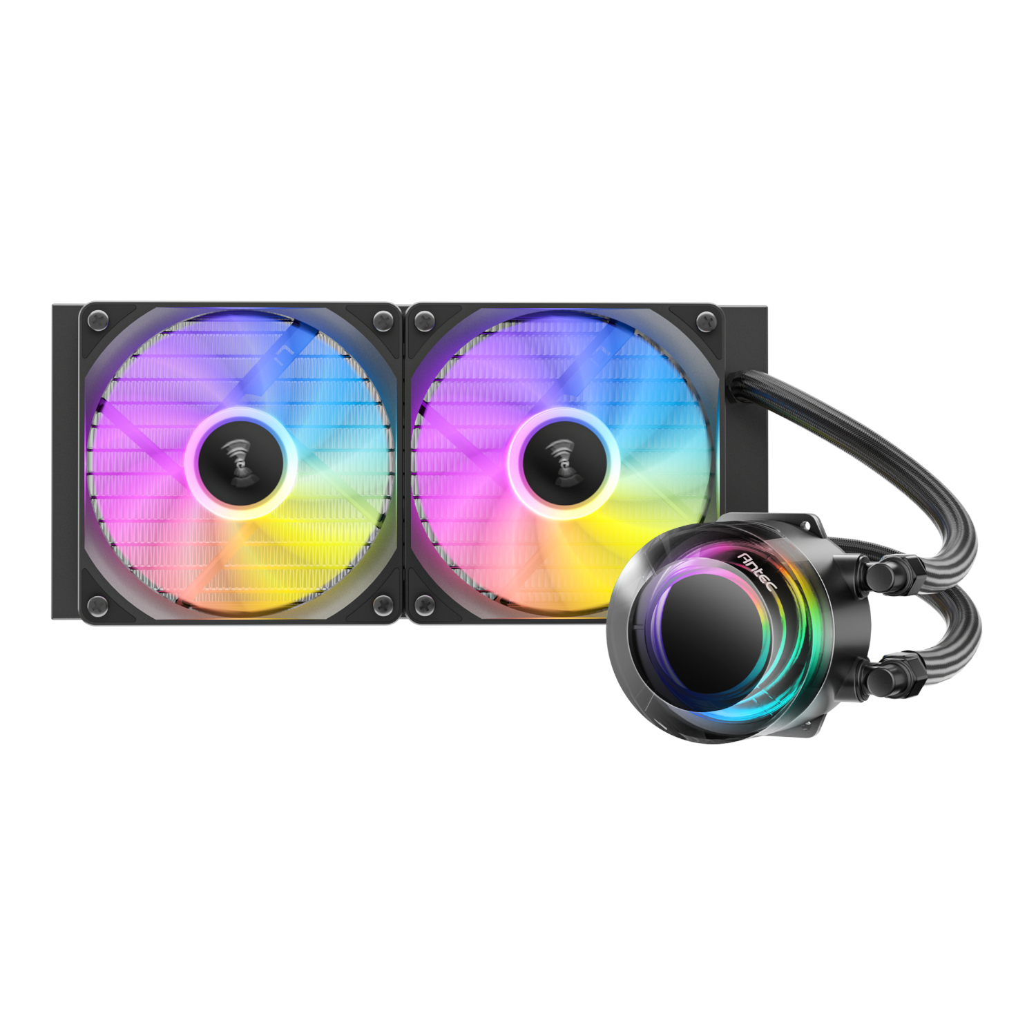 Antec VORTEX LUM 240 ARGB AIO CPU Liquid Cooler – Black available in South Africa