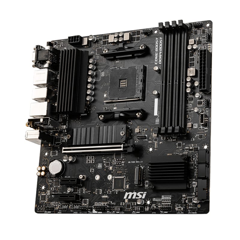 MSI B550M PRO-VDH WIFI AMD AM4 MATX Gaming Motherboard - Image 5