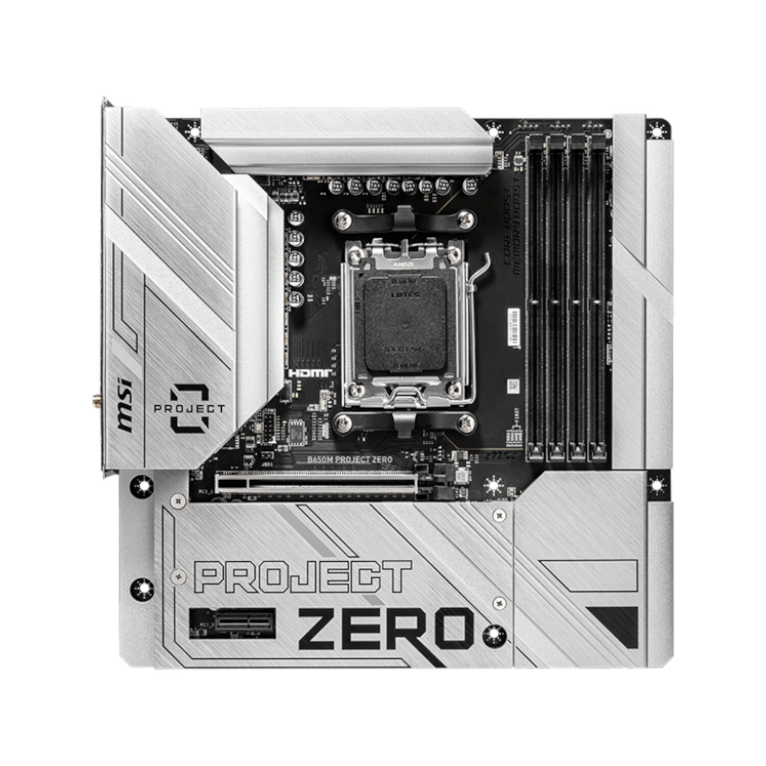MSI B650M PROJECT ZERO MotherBoard available in South Africa