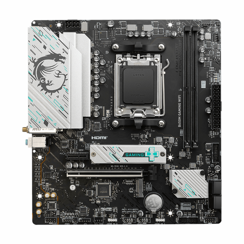MSI B650M GAMING WIFI AMD AM5 mATX Gaming Motherboard available in South Africa