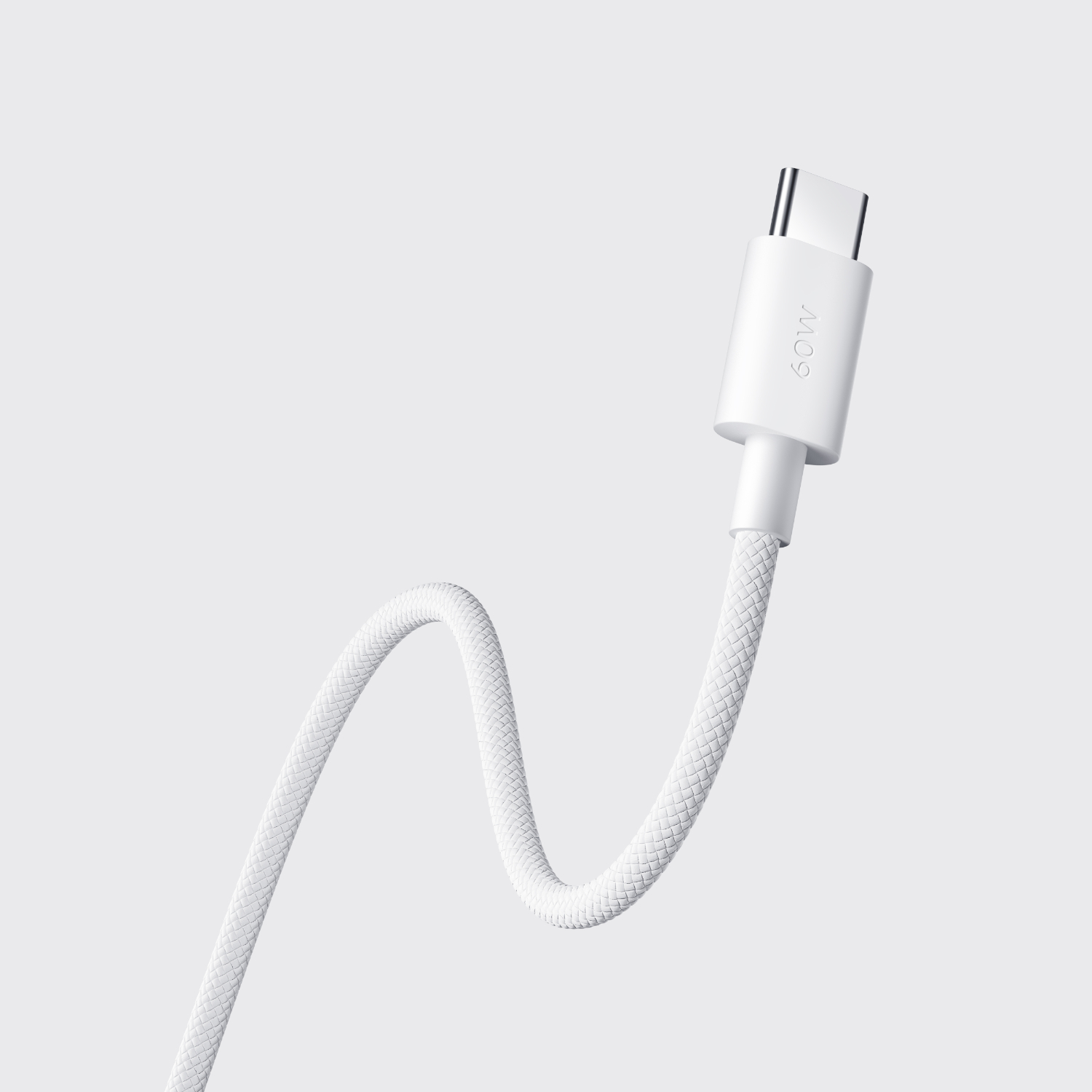 Xiaomi 3A Braided USB Type-C to USB Type-C Cable 1M - White - Image 5
