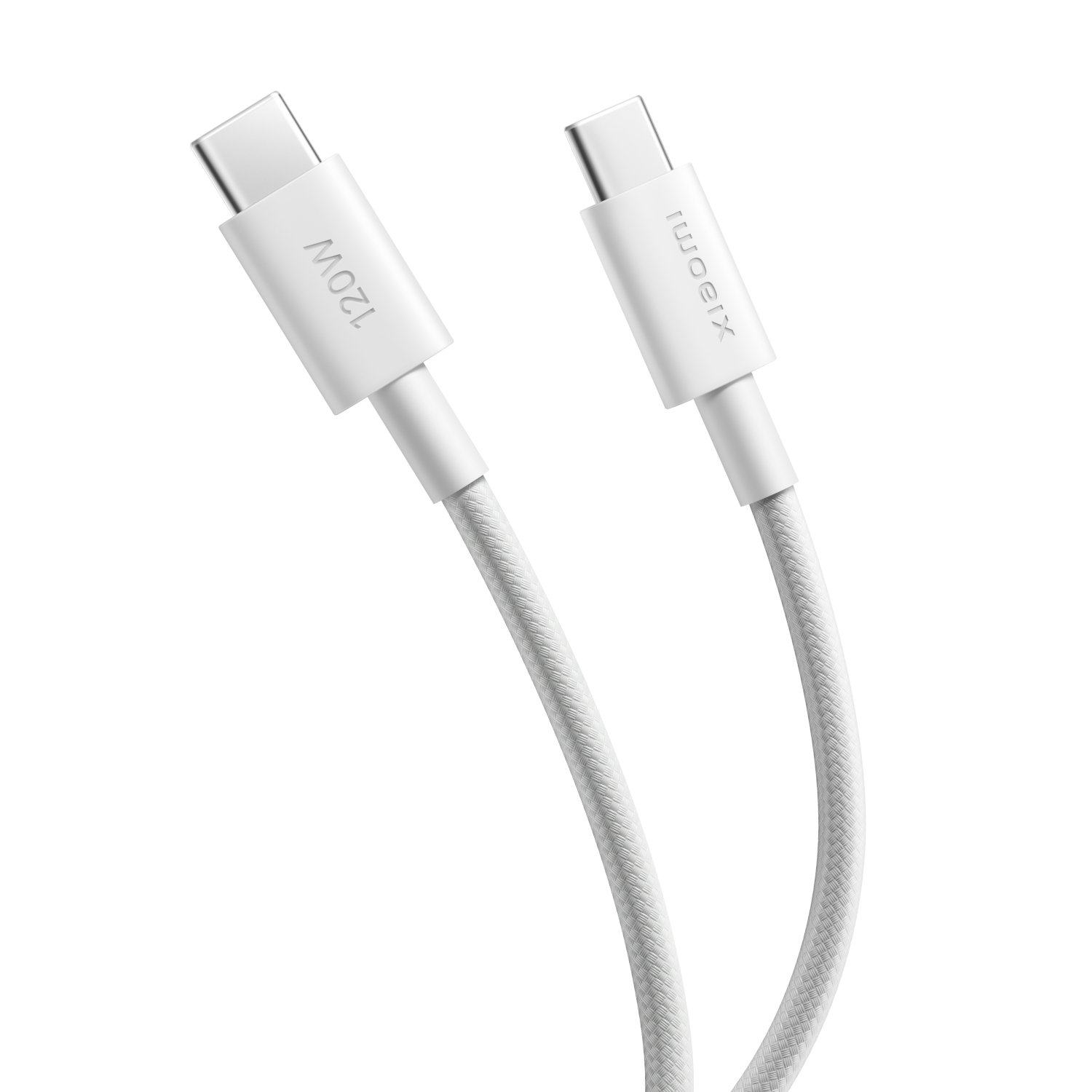Xiaomi 6A Braided USB Type-C to USB Type-C Cable (1m) - White available in South Africa