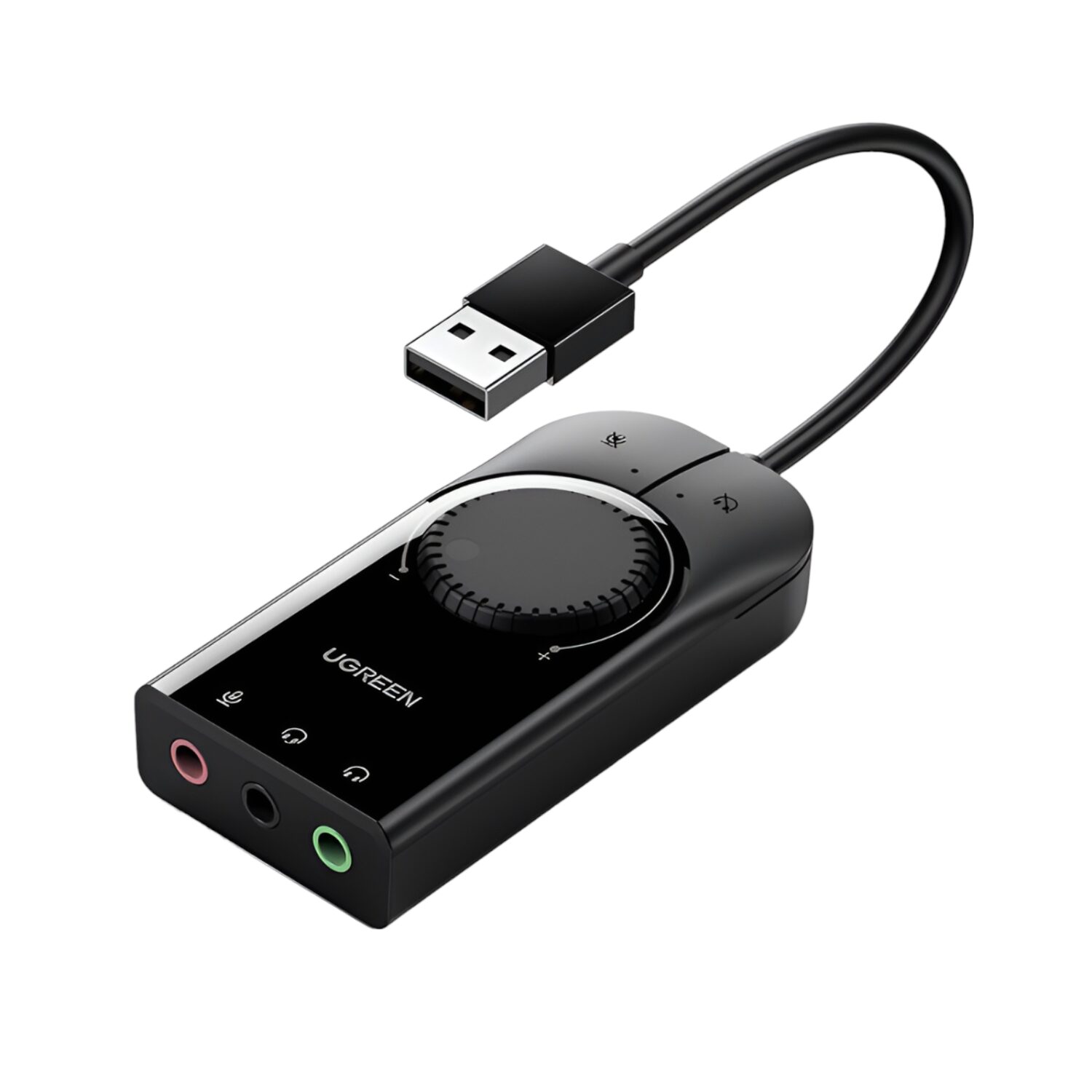 UGREEN CM129-40964 USB-A to 3.5mm External Stereo Sound Adapter - Black available in South Africa