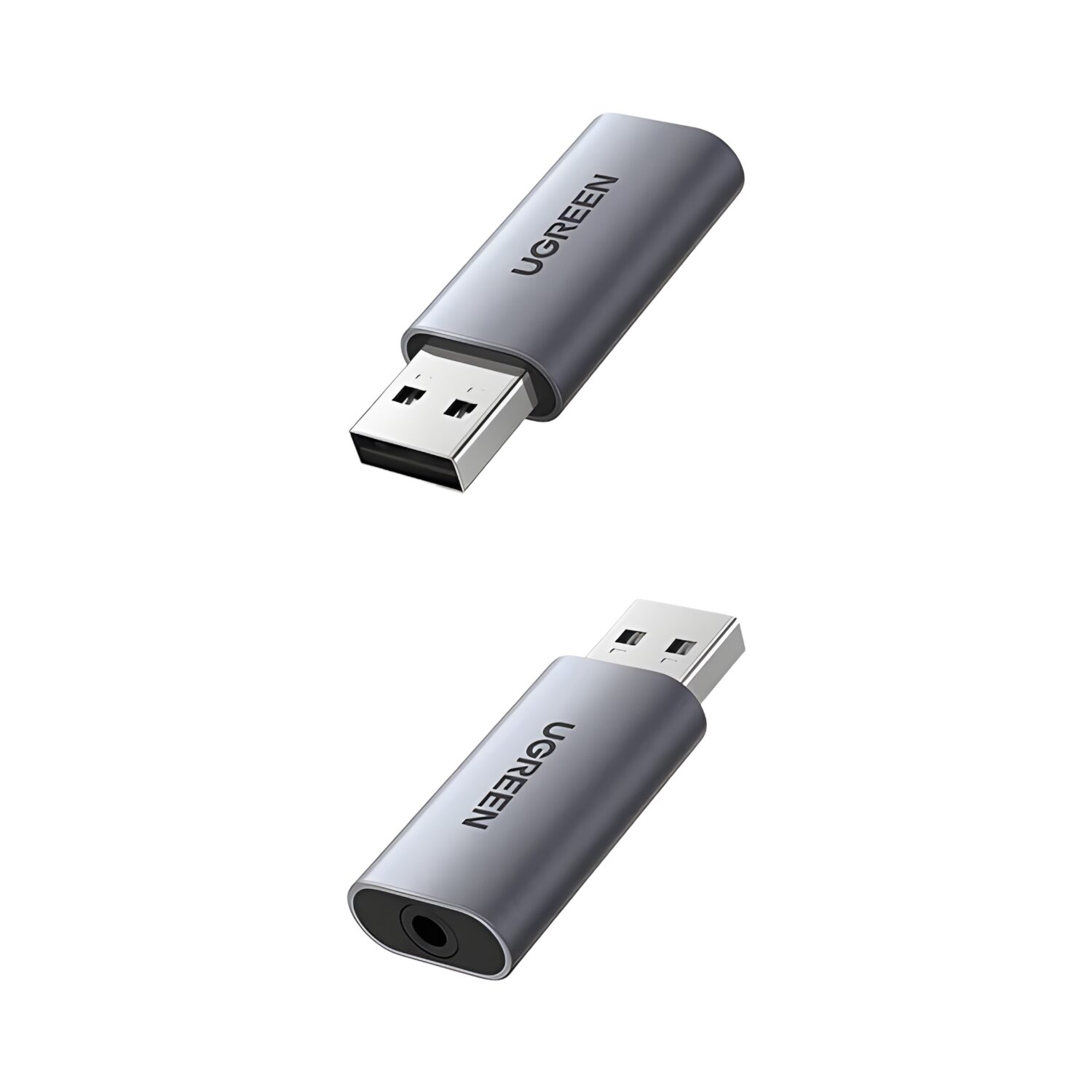 UGREEN CM383-80864 USB-A to 3.5mm Audio Jack External Sound Adapter - Silver available in South Africa