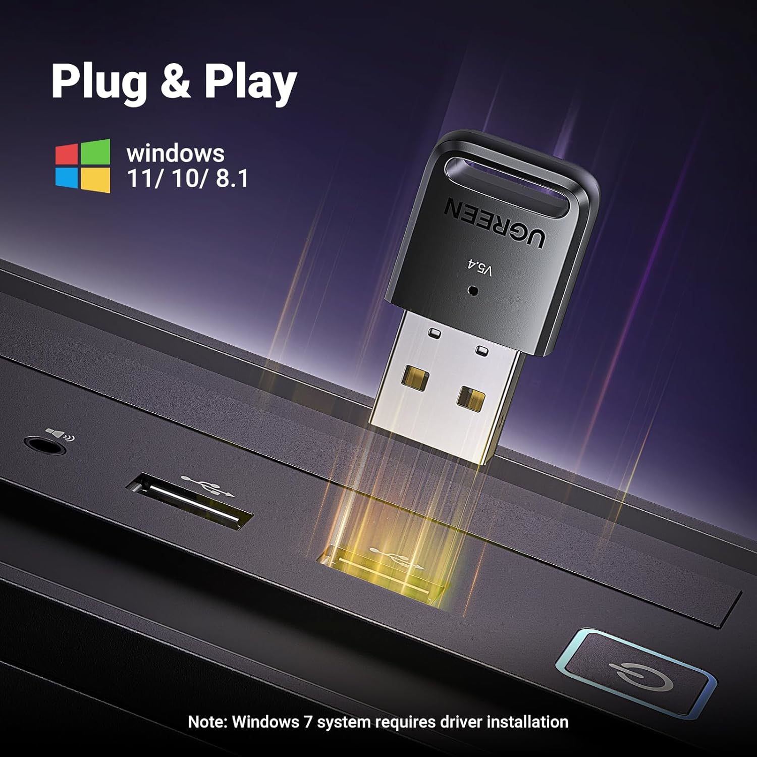 UGREEN Bluetooth 5.4 USB Adapter - Image 3