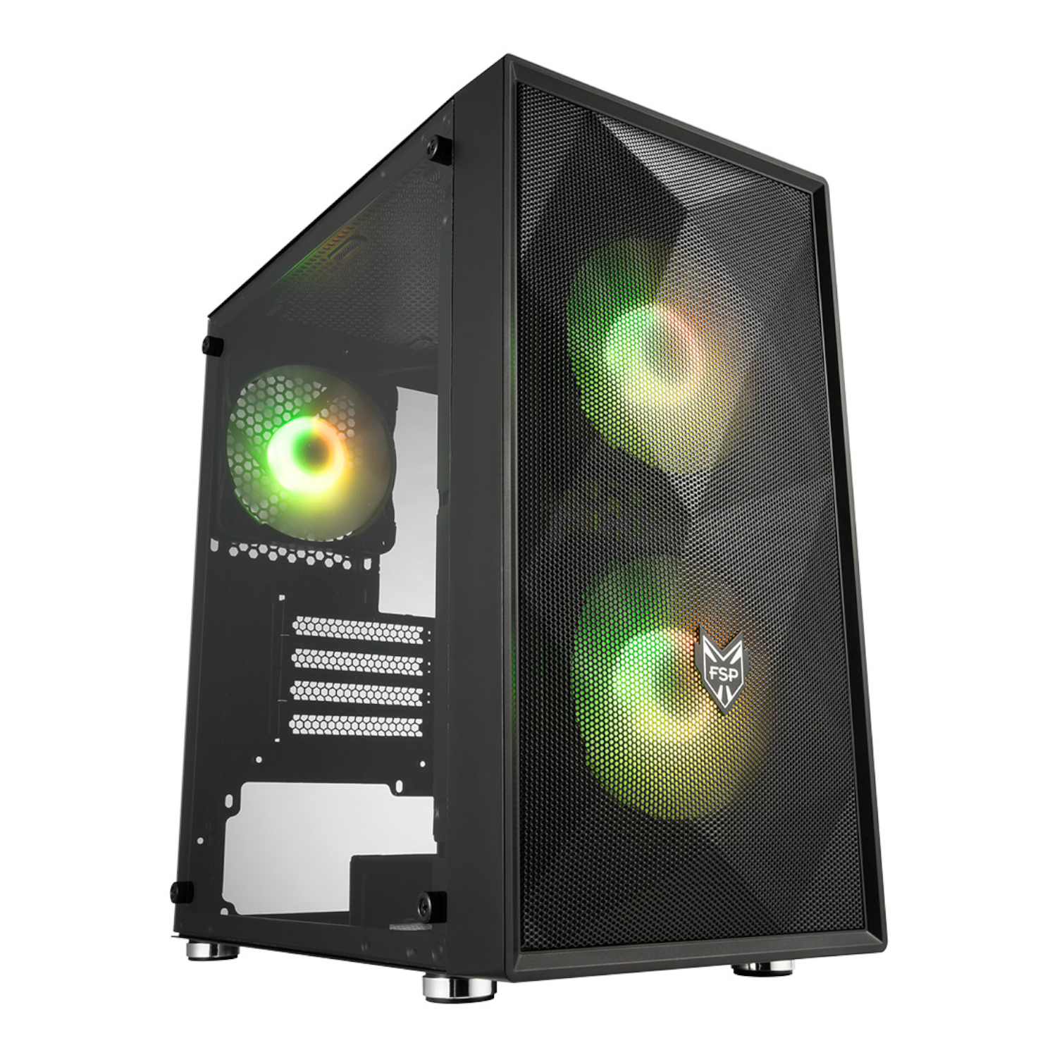 FSP CST130A Micro-ATX Gaming Chassis - Black available in South Africa