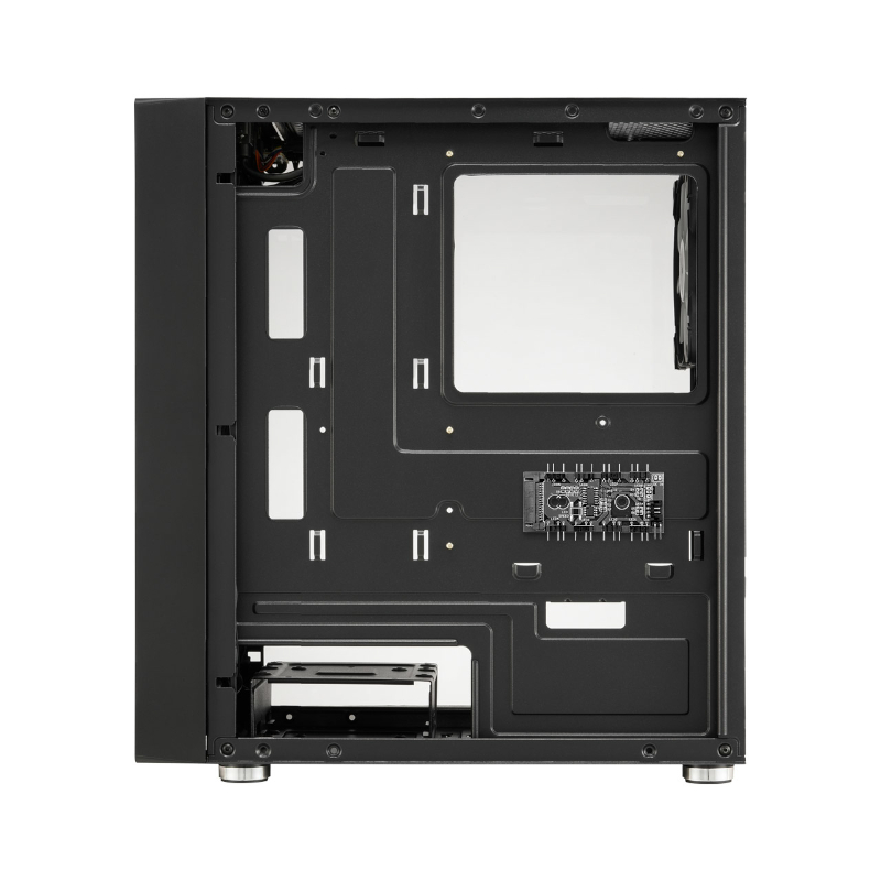 FSP CST130A Micro-ATX Gaming Chassis - Black - Image 5