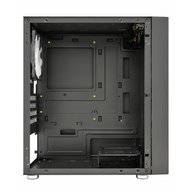 FSP CST130A Micro-ATX Gaming Chassis - Black - Image 4