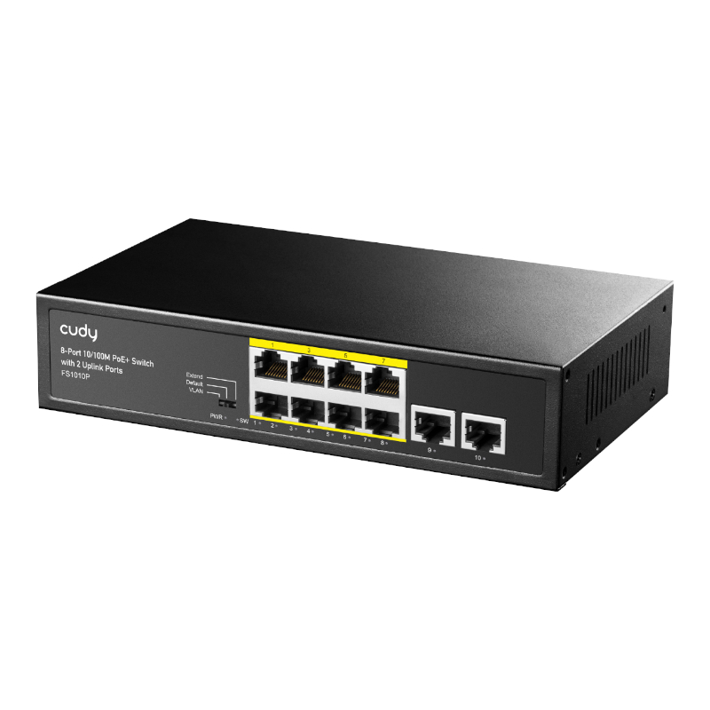 Cudy 10-Port Unmanaged PoE+ Switch available in South Africa