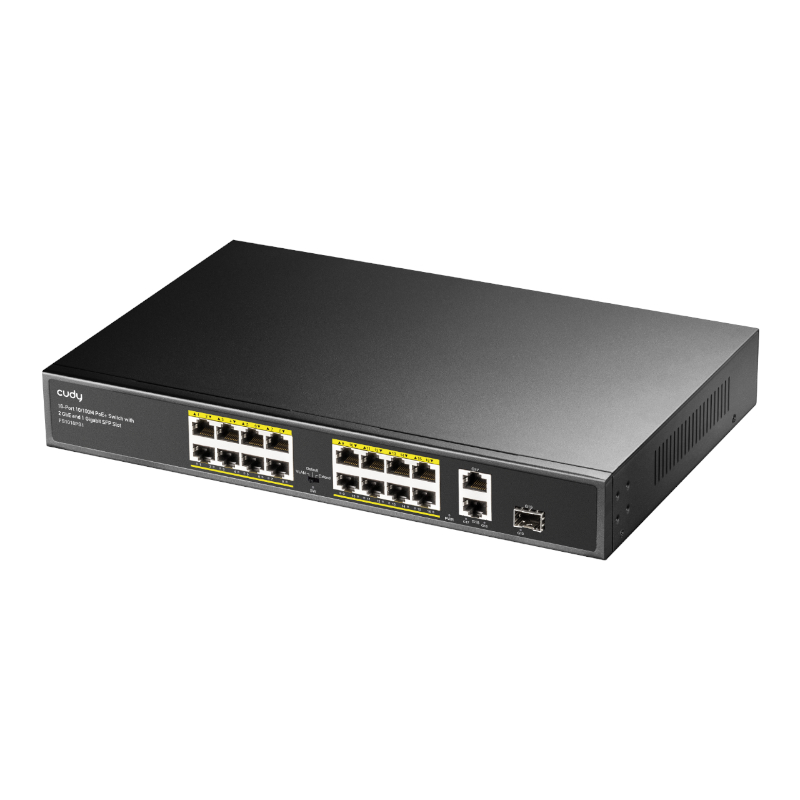 Cudy 16-Port Unmanaged PoE+ Switch - Rack Mount available in South Africa