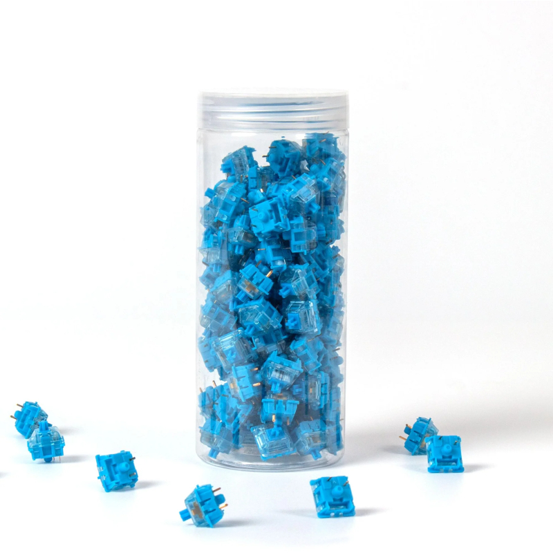 Keychron Blue Gateron Phantom Switches 110 pcs available in South Africa