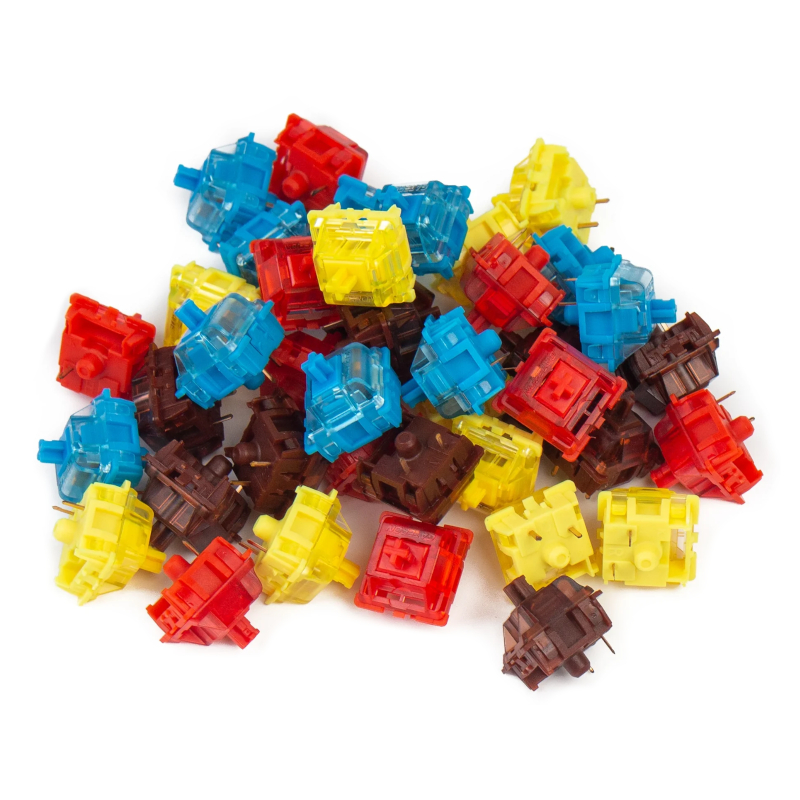 Keychron Brown Gateron Phantom Switches 110 pcs - Image 4
