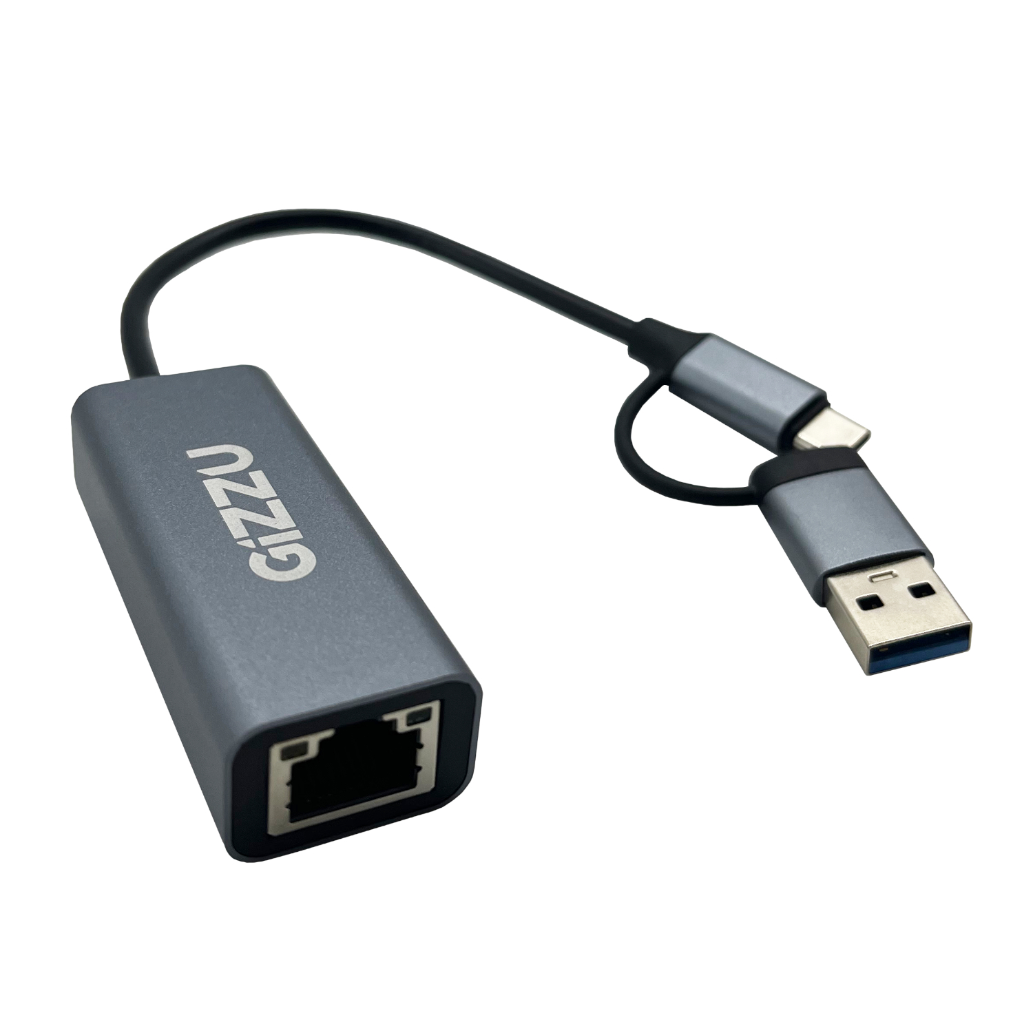 Gizzu High Speed Type-C/A to Gigabit Adapter Poly available in South Africa