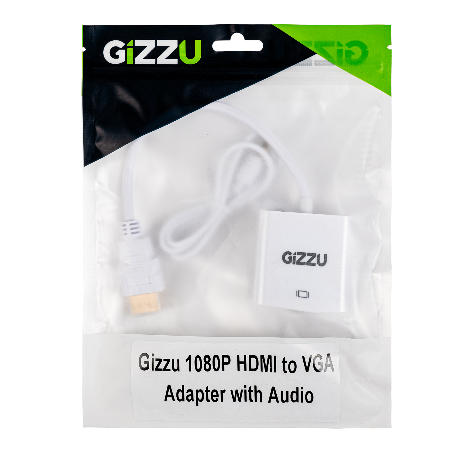 Gizzu 1080P HDMI to VGA Adapter with Audio - Image 5