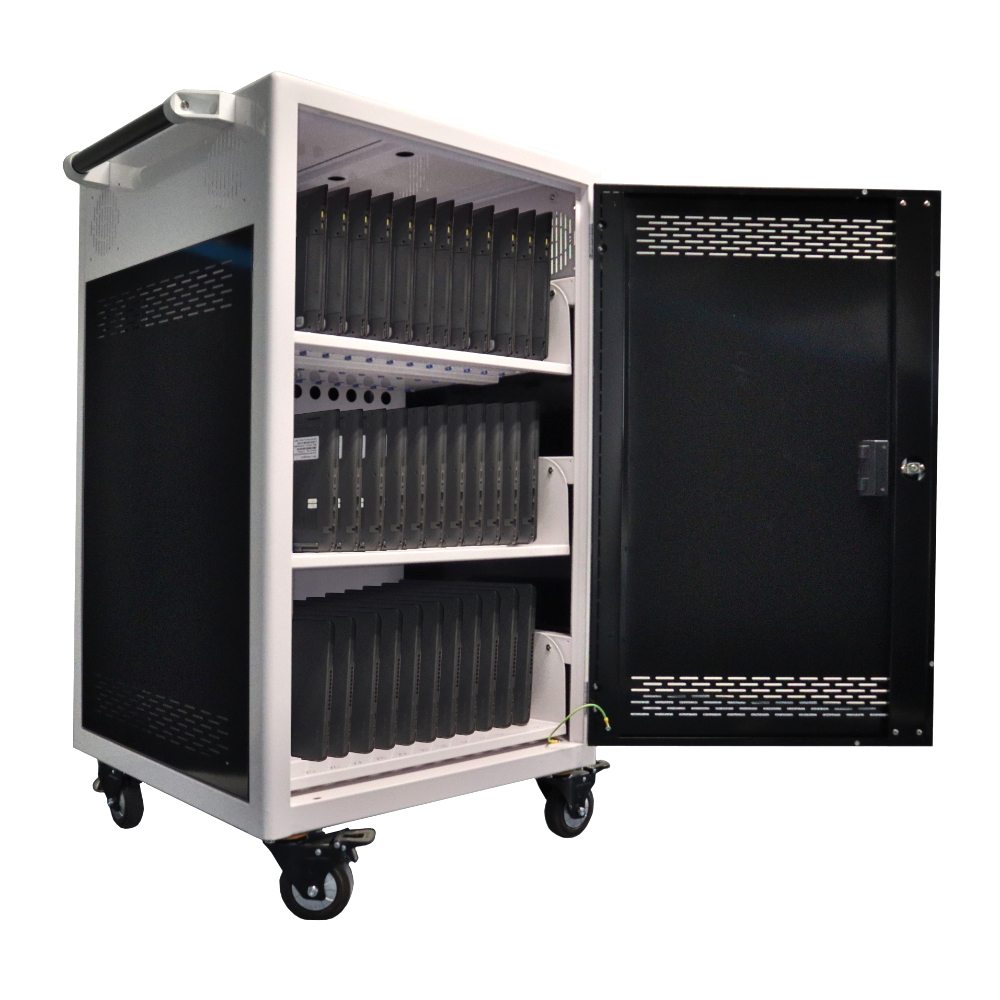 Gizzu 36 Bay Type-C Storage Charging Trolley for 15.6" Laptops - Image 5