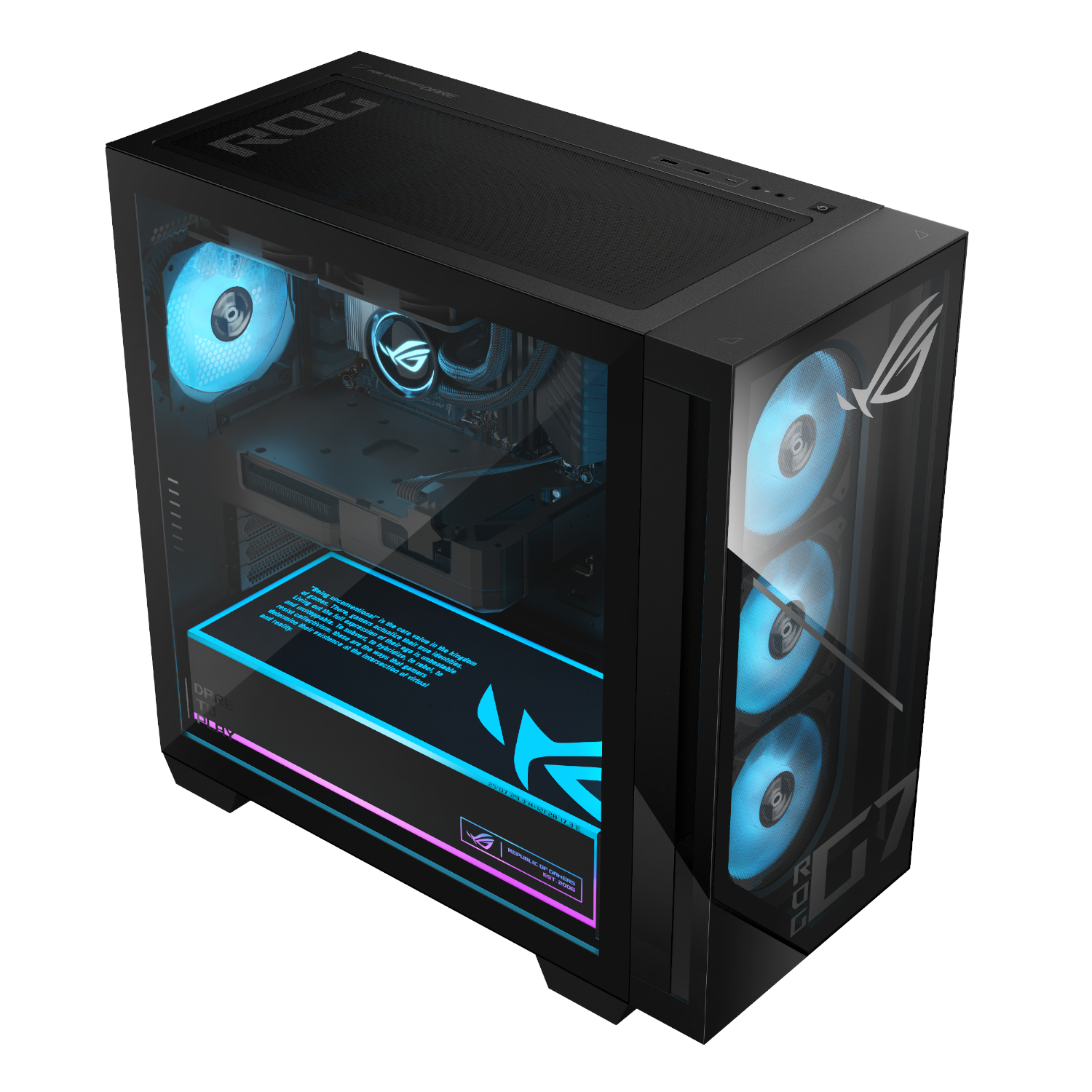 Asus ROG G700 Gaming Desktop Tower | Ryzen 7 9700X | 32GB DDR5 | RTX 5070 | 1TB SSD | Windows 11 - Image 5