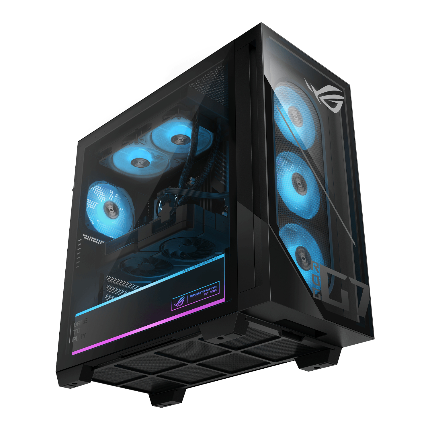 Asus ROG GM700 AMD Ryzen 7 9800X3D Gaming PC | RX 9060 XT | 16GB DDR5 | 2TB SSD | Win 11 Home - Image 4