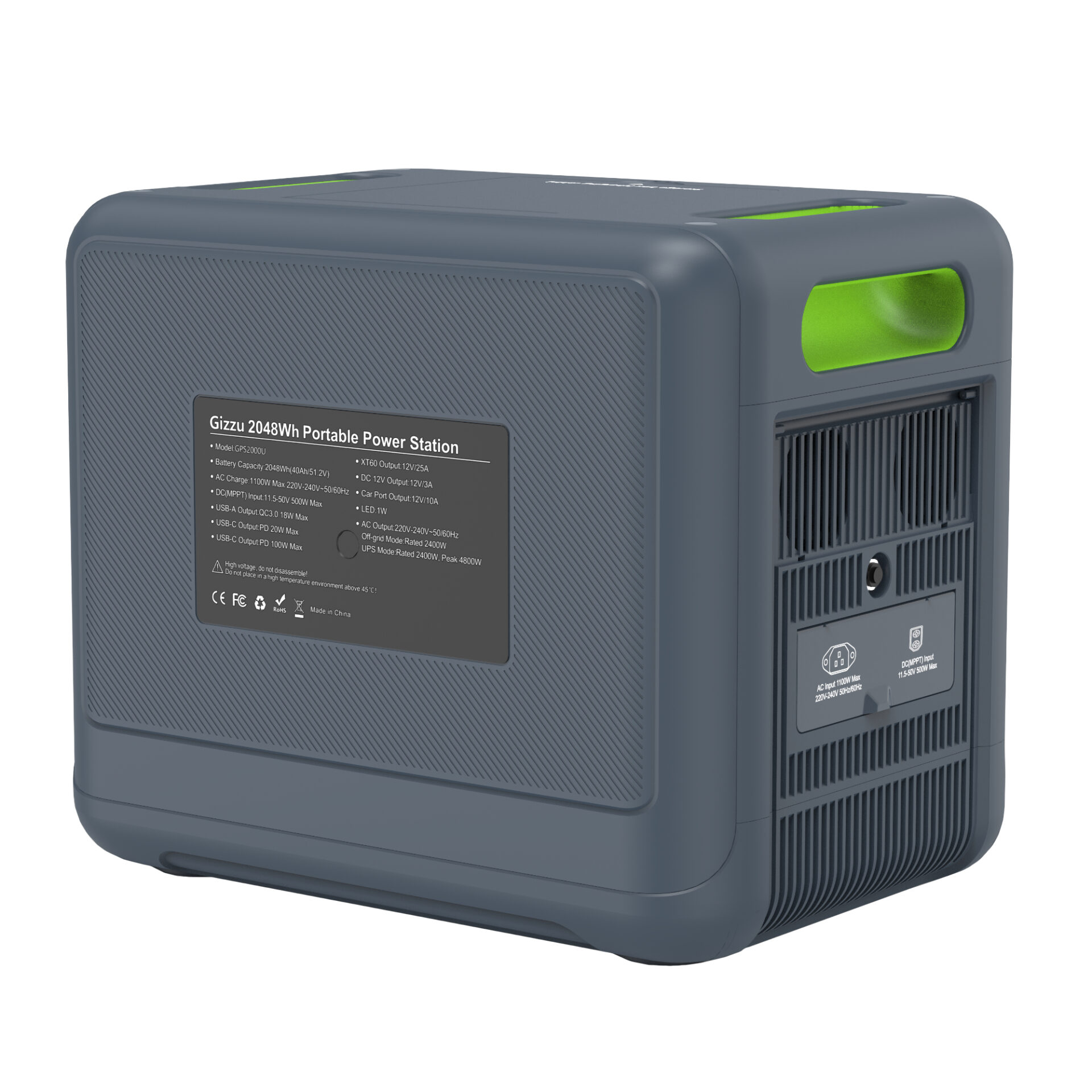 Gizzu Hero Pro 2048Wh UPS Power Station - Image 5