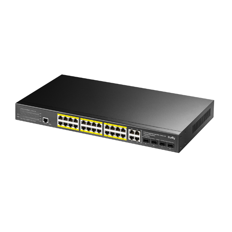 Cudy 24 Port Layer 2 Managed Gigabit PoE Switch available in South Africa