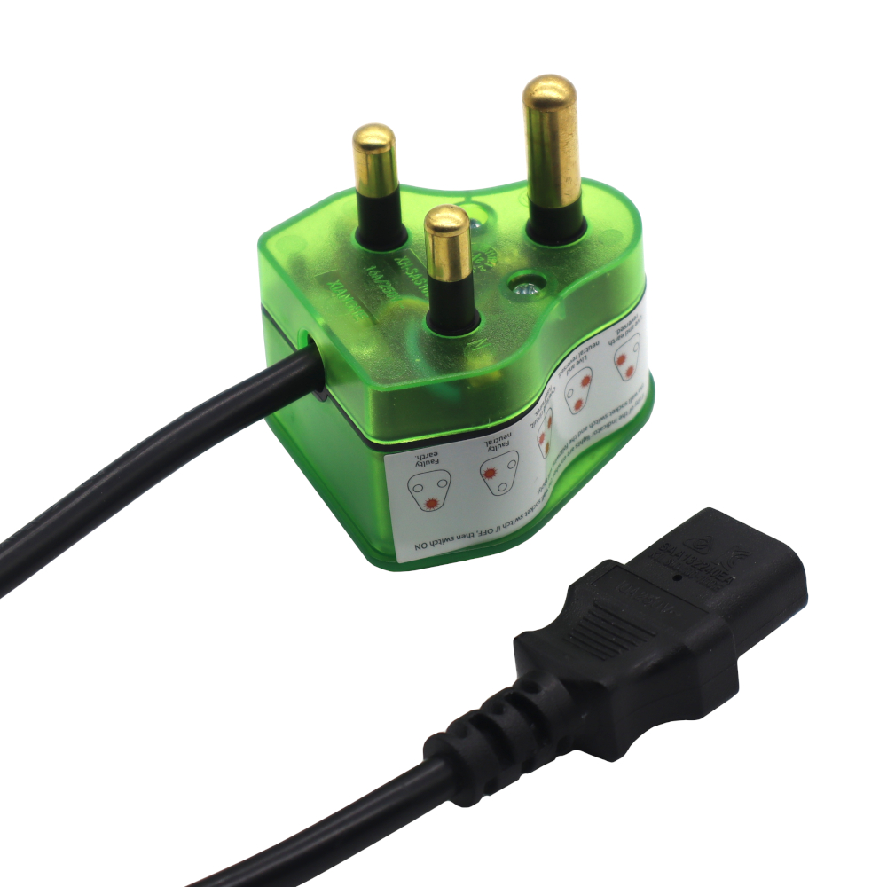 Gizzu Surge Protector 10A Kettle Plug Cable 1.5M available in South Africa