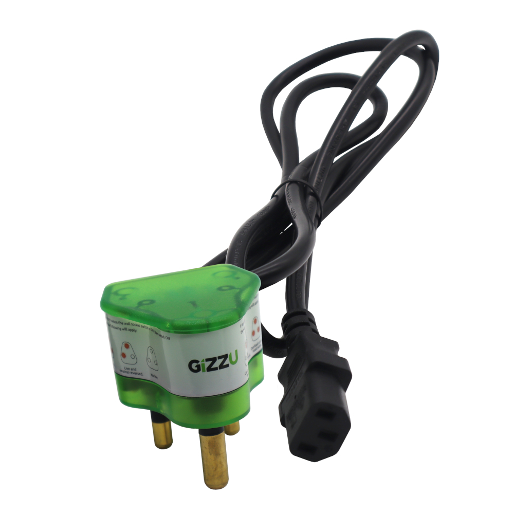 Gizzu Surge Protector 10A Kettle Plug Cable 1.5M - Image 4