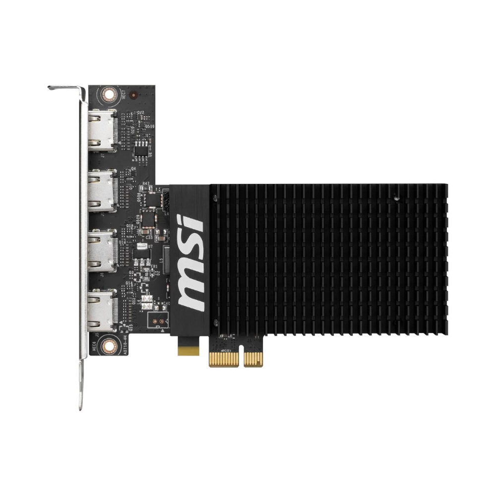 MSI Nvidia GeForce GT 710 2GD3H 2GB 64-BIT 4x HDMI Graphics Card available in South Africa