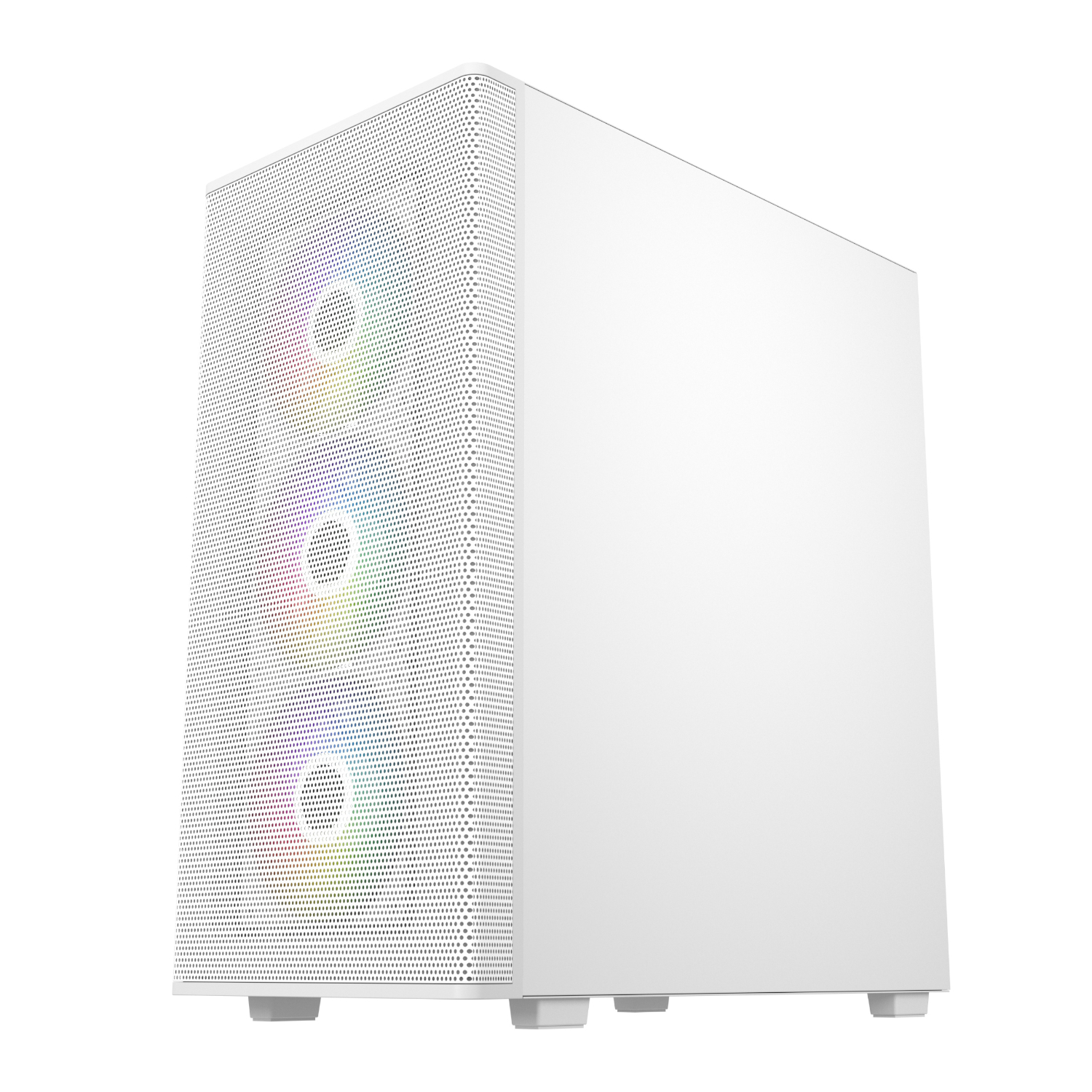 FSP M220 ATX Mid Tower Gaming Chassis - White - Image 4