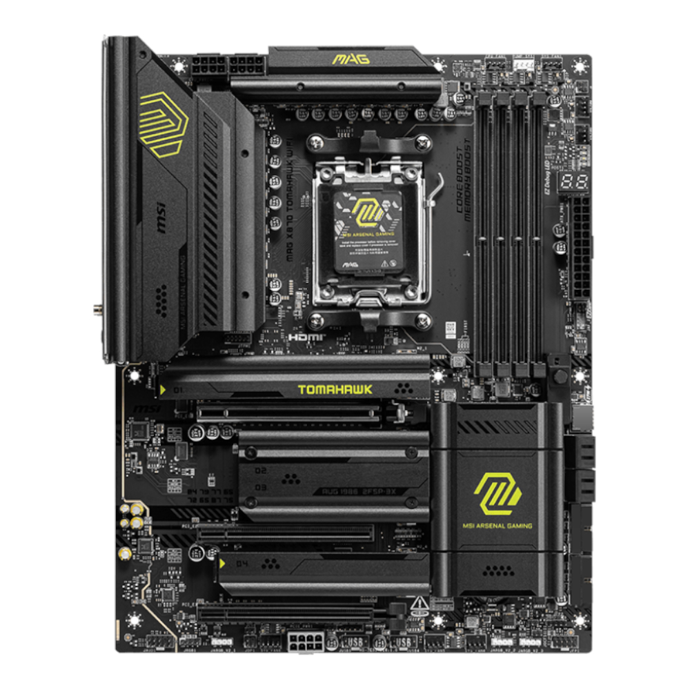 MSI MAG X870 TOMAHAWK WIFI AM5 ATX Gaming Motherboard available in South Africa