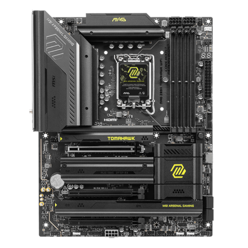 MSI MAG Z890 TOMAHAWK WIFI Intel LGA1851 ATX Gaming Motherboard available in South Africa