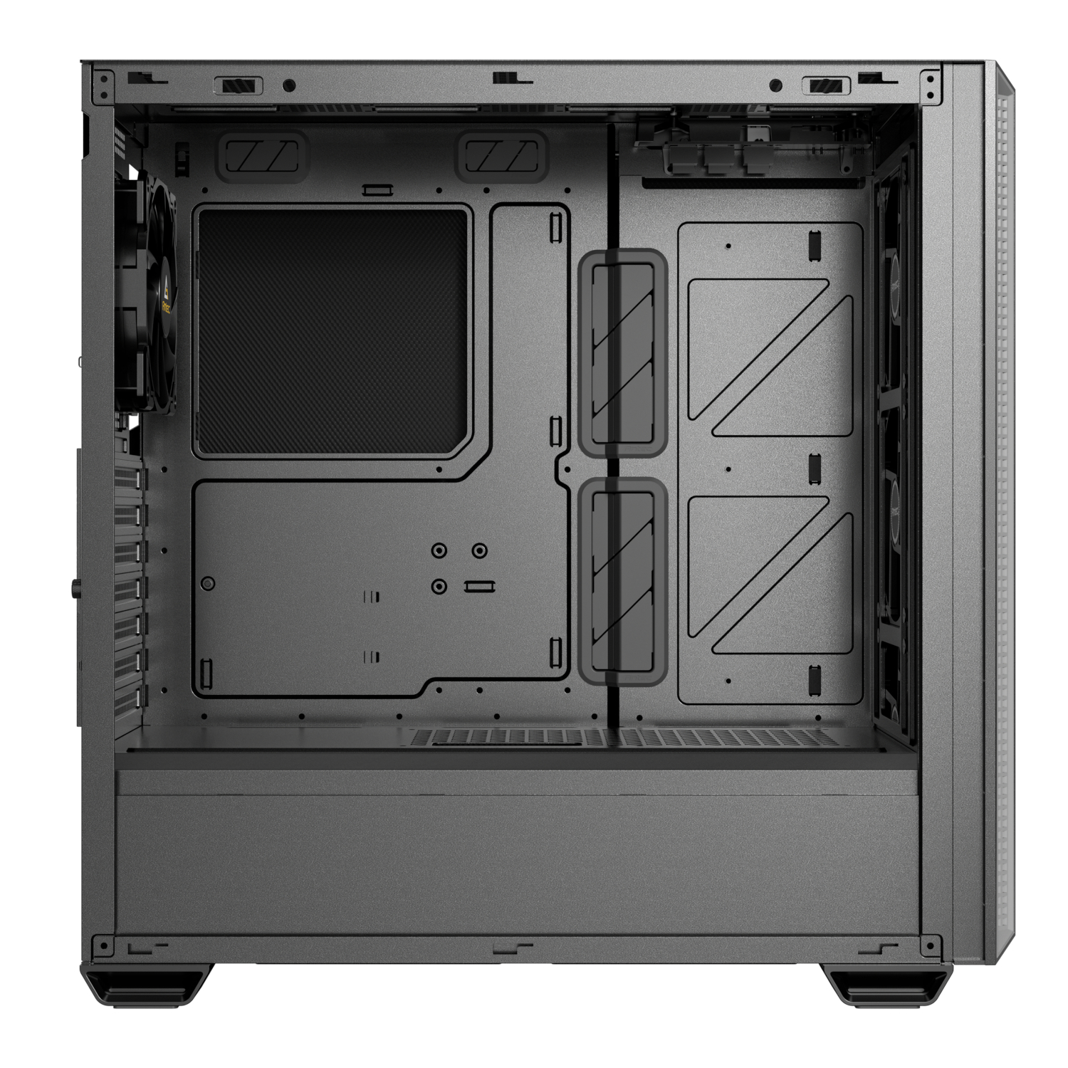 Antec P7 S ATX Mid Tower Chassis - Black - Image 5