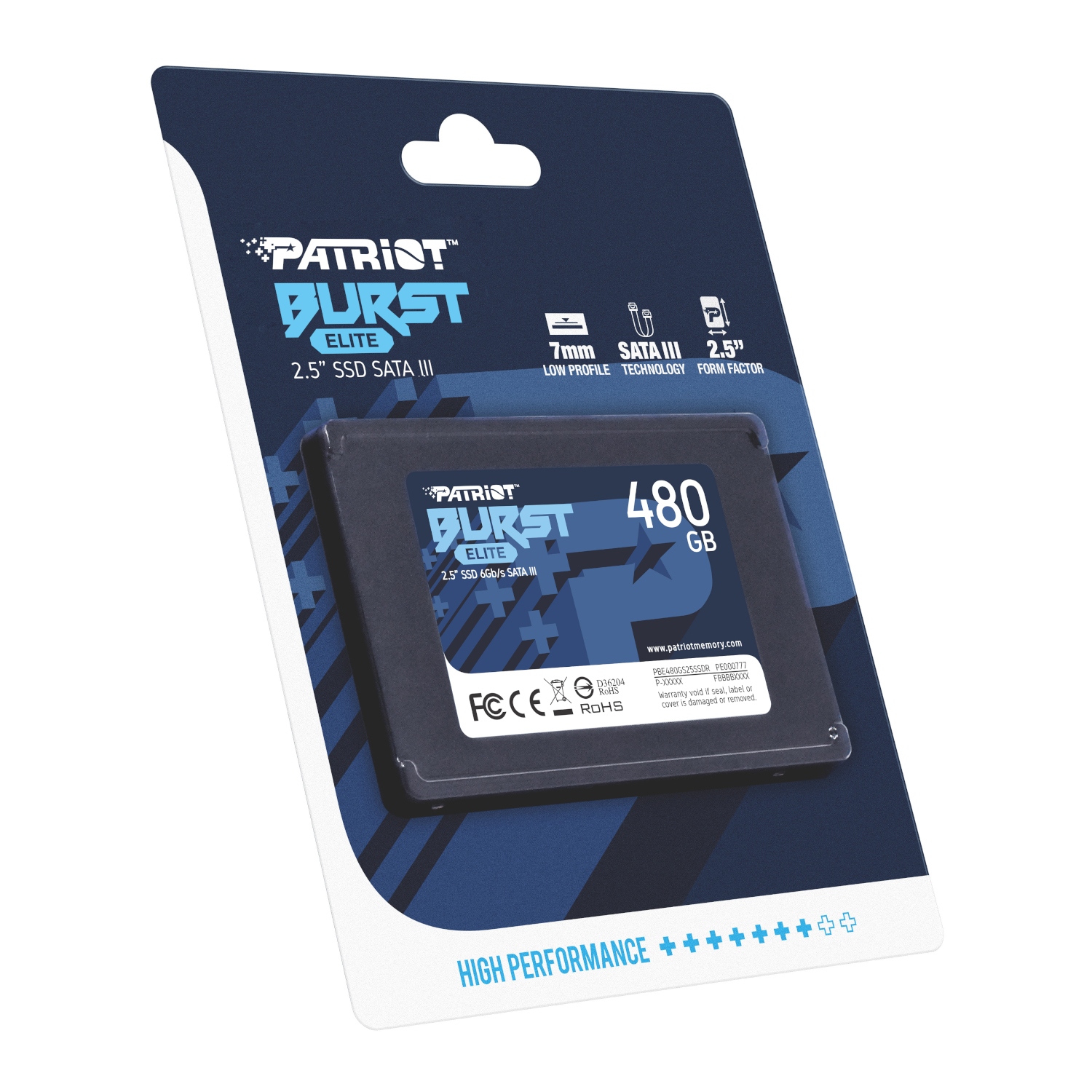 Patriot Burst Elite 480GB 2.5" SATA III SSD - Image 4