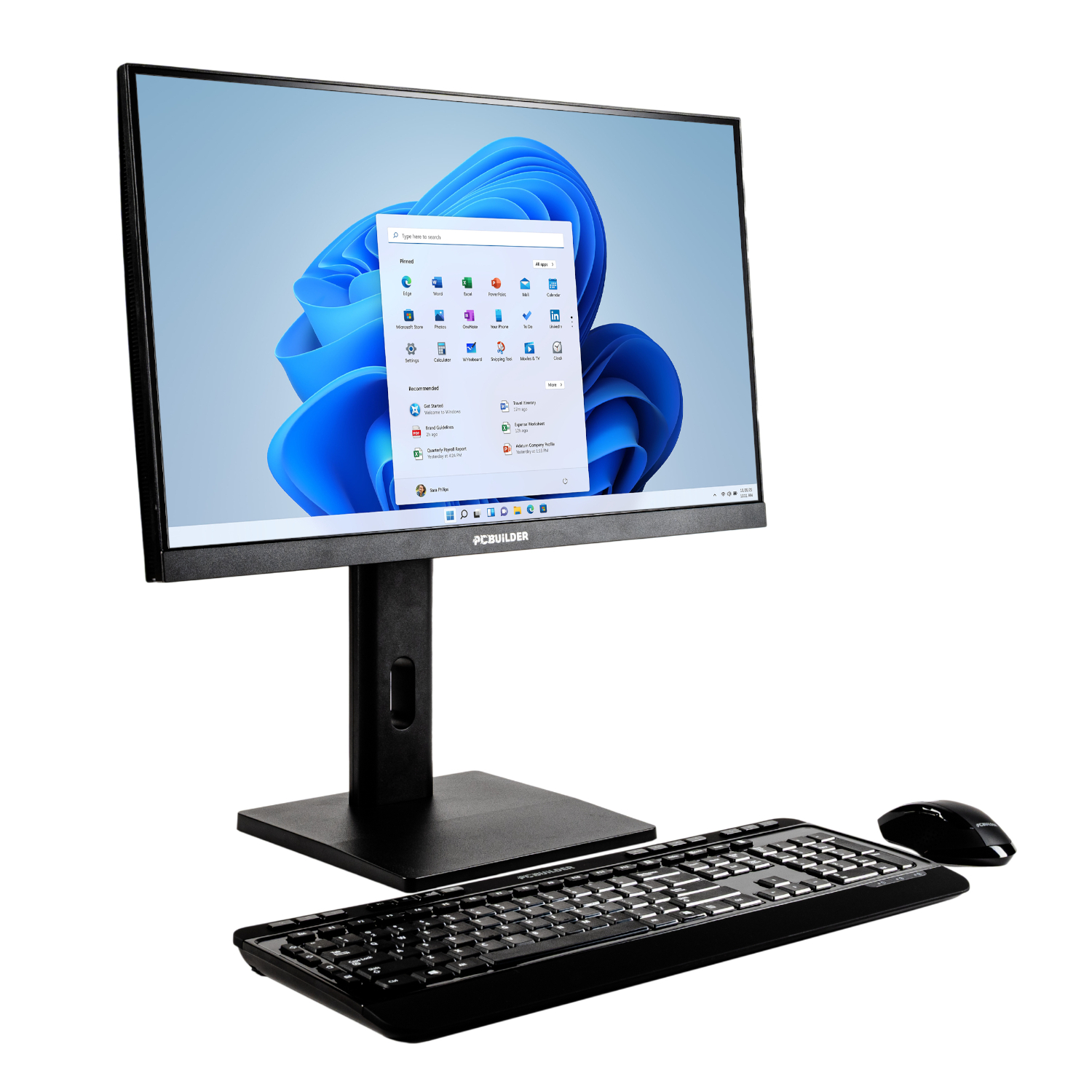 PCBuilder FUSION 24″ Intel Celeron G6900 Windows 11 AiO Desktop PC available in South Africa