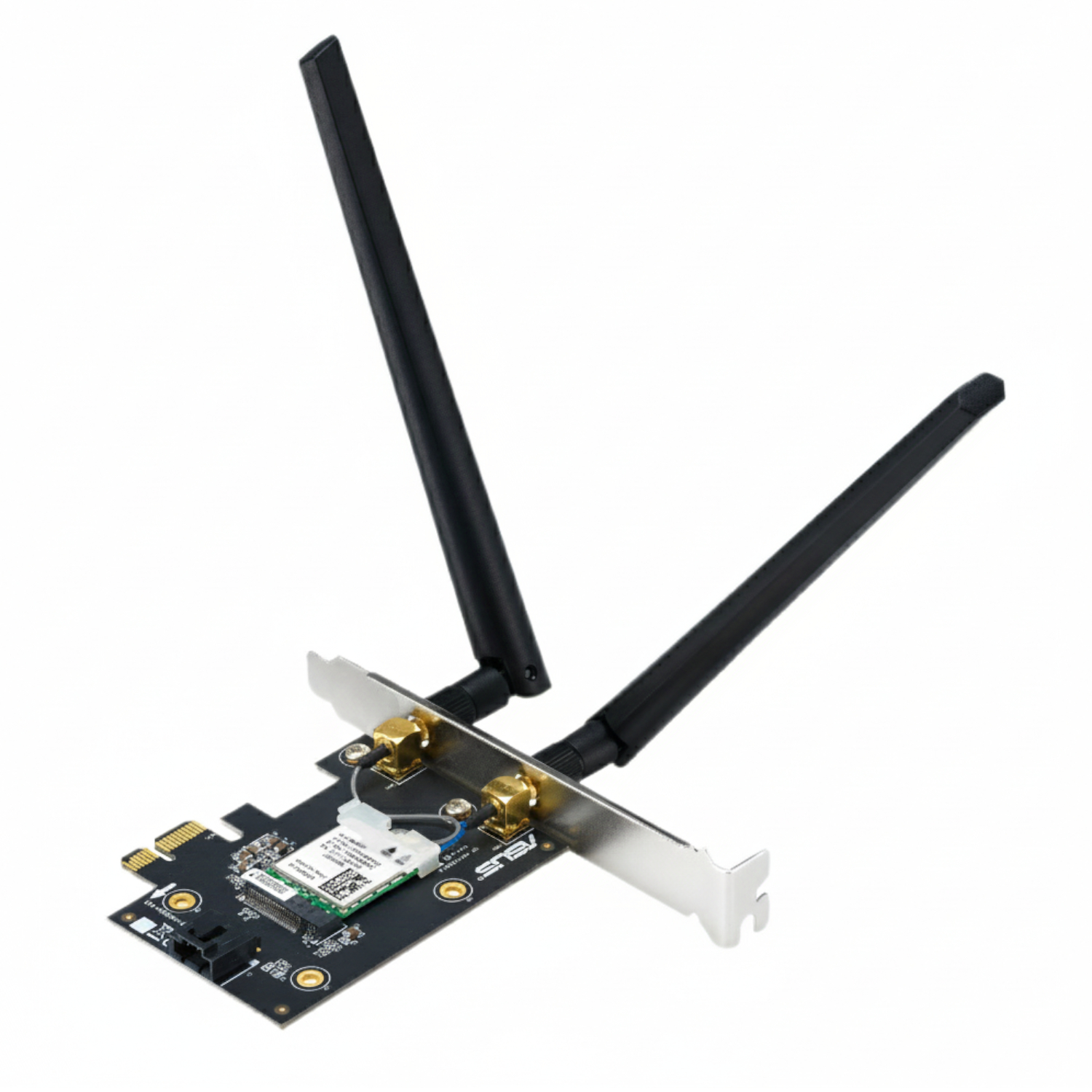 ASUS Wi-Fi 7 Tri-Band PCIe Wireless Adapter with Bluetooth 5.4 – Black - Image 4