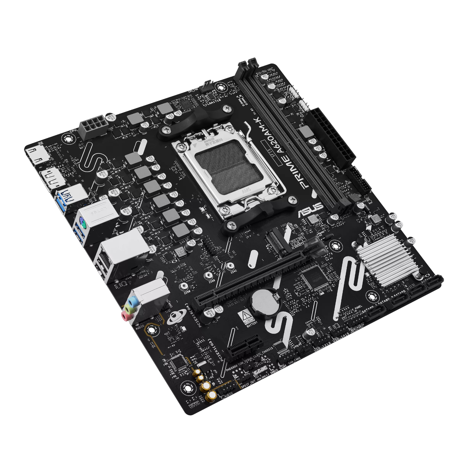 Asus PRIME A620AM-K AM5 M-ATX Motherboard - Image 5