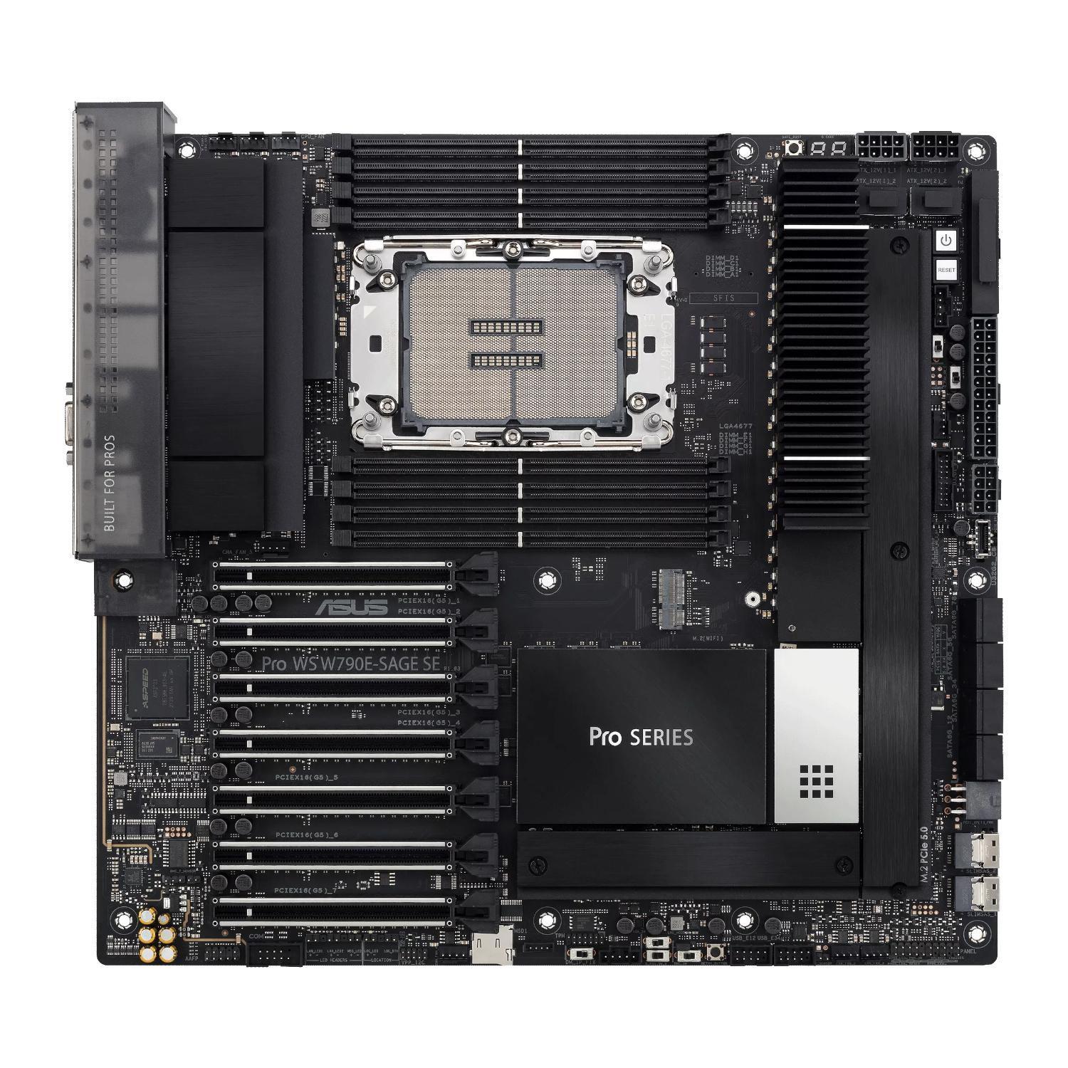 Asus Pro WS W790E-SAGE SE LGA4677 EEB Motherboard available in South Africa