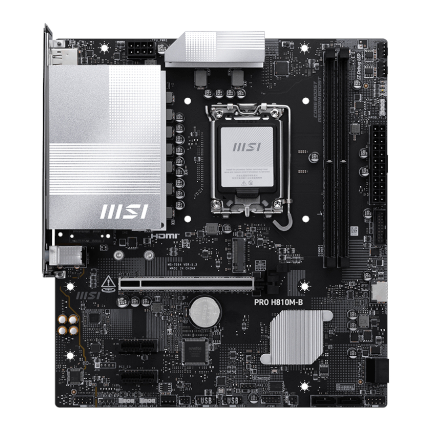 MSI H810M-B PRO LGA1851 M-ATX DDR5 Motherboard available in South Africa