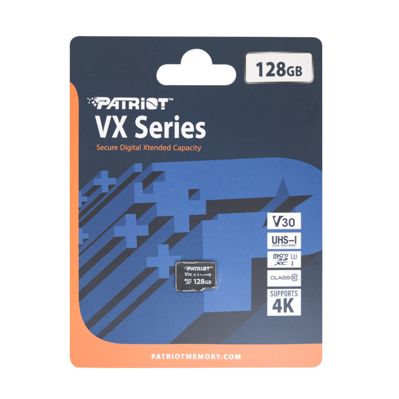 Patriot VX CL10 128GB Micro SDHC (Without Adapter) - Image 4