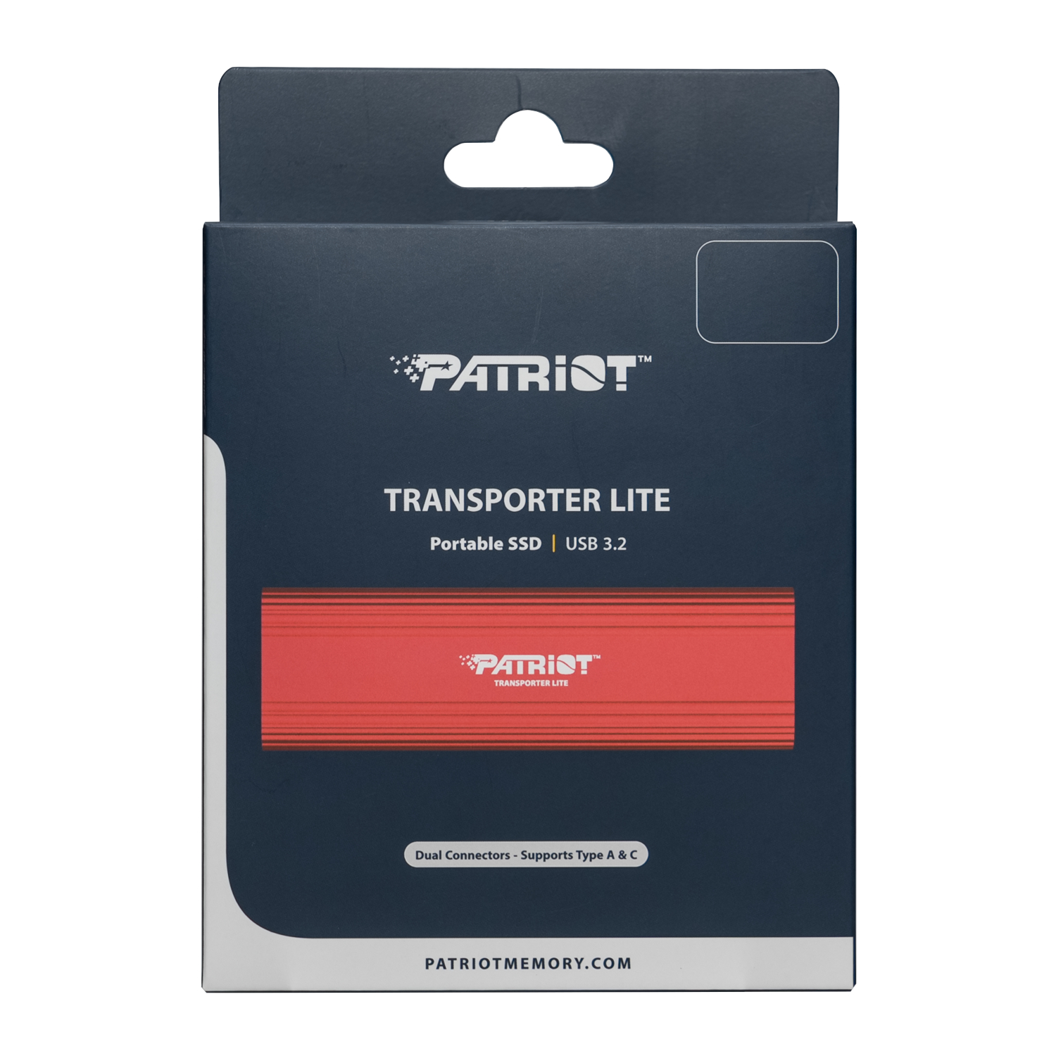 Patriot Transporter Lite 1TB USB3.2 Type-C External Portable SSD - Red - Image 4