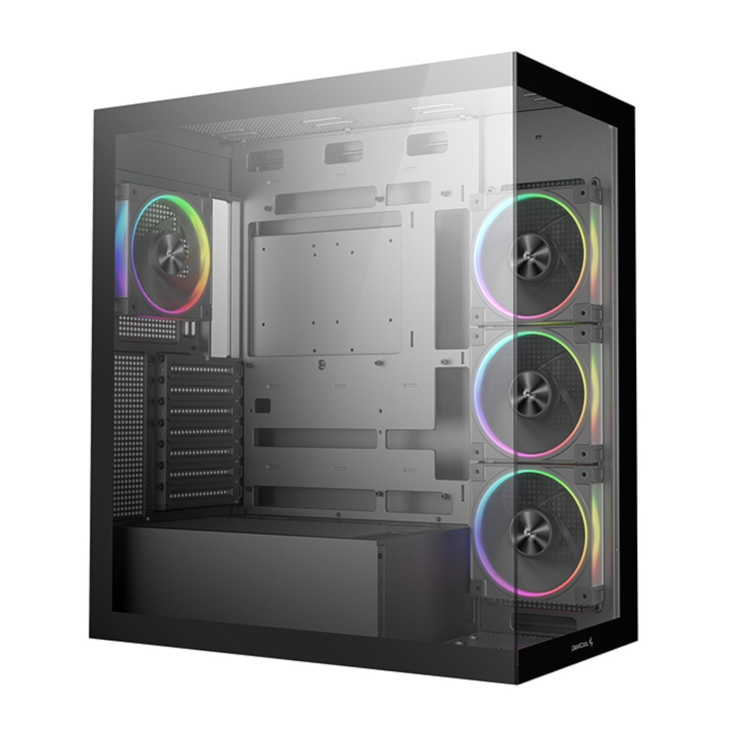 DeepCool CG580 4F V2 ARGB ATX Gaming Chassis - Black available in South Africa