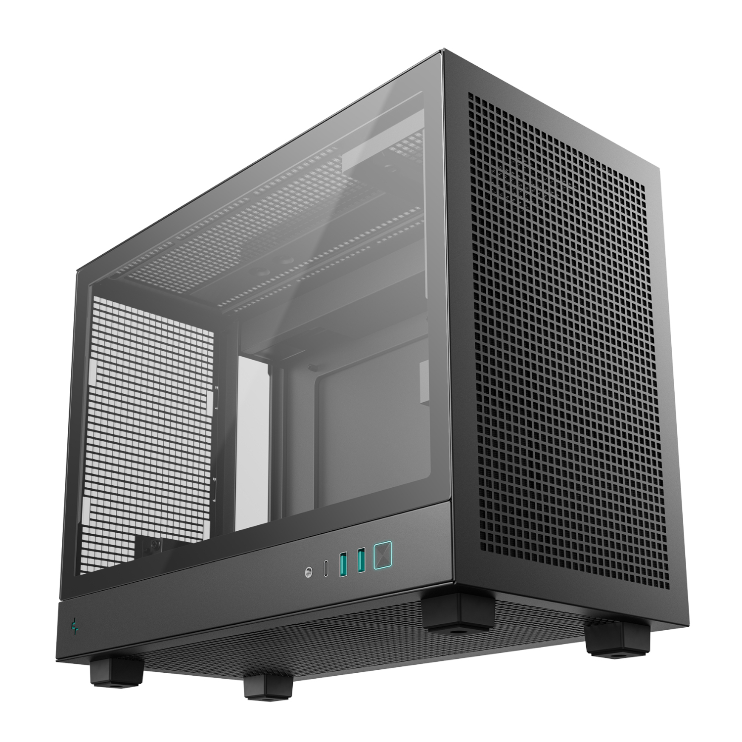 DeepCool CH160 PLUS Micro-ATX Chassis - Black available in South Africa